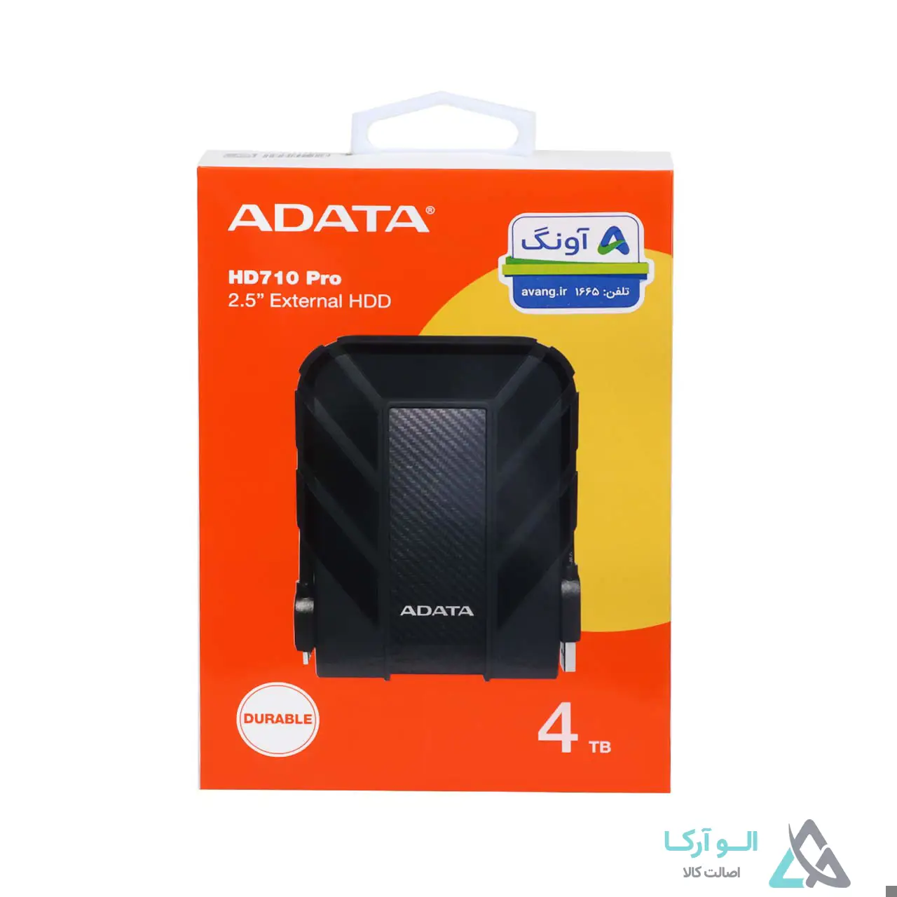هارد اکسترنال ADATA مدل HD710 Pro ظرفیت 4TB - مشکی (گارانتی شرکت آونگ)